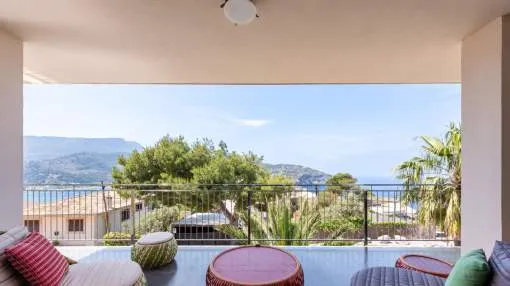 Modern house with sea views in Port de Soller Modern house with sea views in Port de Soller